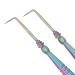 Eyelash Perm Tool - Stainless Steel Lash Lift Rod with Bamboo Handle | Double Head Cosmetic Tool (Colorful - Buy Online on GoSupps.com