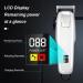 Pro Hair Clipper - Rechargeable Electric Trimmer for Men with LCD Display | Professional Hair Cutting Machine - Buy Online on GoSupps.com