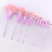 10 Scrub Makeup Brushes Set - Complete Powder & Eyeshadow Beauty Tools for Flawless Application | Worldwide Shipping - Buy Online on GoSupps.com
