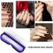 Nail Cleaning Brush - Handle Grip Nail Brush Nail Hand Fingernail Scrubbing Cleaning Brush for Toes Nails Cleaner Pedicure Brushes - Purple - Buy Online on GoSupps.com