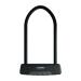 Abus ironing lock granite plus 470 + USH470 holder - bicycle lock with parabolic - Abus security level 12 30 cm 470 USH black