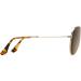 Maui Jim Mavericks Polarized Aviator Sunglasses Gold/Hcl Bronze - 61mm - Buy Online on GoSupps.com