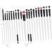 WOONEKY 20pcs Portable Eye Makeup Spoolie Brush for Eyelashes Eyeliner Eyeshadow Brush Kit Eyelash Kits 15.50X1.50X1.50CM As Shown - Buy Online on GoSupps.com