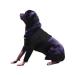 Gtobe's dogs recovery suit cone collar alternative abrasion -resistant dogs recreational shell pet wounds prevent licking bite moisture and infection washable and waterproof (black XXL) XXL black