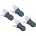 DAUZ Airplane Earplugs - Hypoallergenic Pressure Relief Ear Plugs for Travel & Hiking - 4pcs (Medium - Buy Online on GoSupps.com