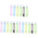Healeeved 18 pc foldable portable toothbrush travel hiking toothbrush toothbrush holder for outside ultra-hooded toothbrush camping toothbrush.