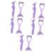 Beavorty 10 Pcs Lengthening Mascara Ladies Suits Eyelash Mascara Guide Eyeliner Aid Tool Eye Shadow Miss Arc 15x5.7cmx5pcs