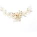 Housoutil Rhinestone Hair Comb Wedding Hair Comb Bridal Hair Comb Clip Flower Girl Hair Comb Wedding Hair Barrette Bridal Hair Accessories Combs Tiara Bride Hair up Rhinestones - Buy Online on GoSupps.com