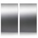 Stainless Steel Sheet, Metal Sheet for Crafting, Flat Sheets of Metal for Kitchen DIY Craft Making (2 Pcs, 12 x 6 x 0.018 Inch) 2 12 x 6 x 0.018 Inch