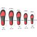 Mobestech 3 Pairs Arch Support Insoles - Orthotic Inserts for Flatfoot - Shoe Pads for Men & Women - Comfort for Sports & Daily Use - Buy Online on GoSupps.com