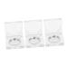 Angoily Makeup Eyeshadow 6pcs Eye Shadow Box Eyeshadow Blush for Cheeks Cosmetics Mini Eye Shadow Case Travel Portable Hongzi 4.20X4.20X1.50CM As Shown