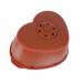 Gleavi 1 piece of cardboard Moxibusion Device Moxa Physiotherapy Moxibusion Brenner copper Moxibusion holder Moxibution-massage pot owner made of silicone stick burns tool body pp china