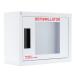Standard Alarmed AED Cabinet Compact. Fits Many Defibrillators on The Market. Measures 11.63" H x 14.75" L x 6.75" D. Essential Storage for Indoor AEDs.