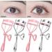 Effortless Lash Curler: Instant Eye-Opening Effect Easy-to-Use Eyelash Curling Tool-Design for Home & Travel(Pink A) - Buy Online on GoSupps.com