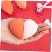 DOITOOL 3 Boxes Heart-shaped Makeup Sponge Beauty Sponges Face Powder Sponge Powder Puff Applicator Makeup Powder Puffs Blending Sponge Tool Travel So Soft Cream Hydrophilic Polyurethane 9x6cm As Shown - Buy Online on GoSupps.com