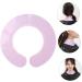 HAPINARY Scarf Hair Cutting Shawl Neck Strips Barber Weighted Front Hair Collar Hair Dyeing Mans Apron Hair Dye for Men Hair Styling Tools Hair Coloring Tools Mens Tools Purple 29x29cm - Buy Online on GoSupps.com