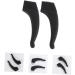 Doitool 10 Pair Training Suit Ironing Holder - Silicone Glasses Protection & Anti-Glasses Hook Kit for Sunglasses & Sports Glasses - Buy Online on GoSupps.com