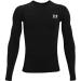 Under Armour Boys' HeatGear Long-Sleeve T-Shirt Black (001)/Pitch Gray Large