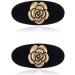 Hair Barrettes for Women Female Temperament Bangs Clip Delicate Small Side Clip 1 count (Pack of 1) Black - Buy Online on GoSupps.com