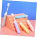 Buy Tovinanna 5-in-1 Collapsible Travel Toothbrush | Portable Mini Oral Care for Daily Use - Ideal for Travel - Buy Online on GoSupps.com