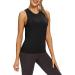 Mippo Open Back Yoga Tank Top for Women - Black, Large | Athletic Workout Clothes - Buy Online on GoSupps.com