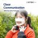 STEK Smile Protector 5EA Clear face mask for adults Anti fog 1 week Reusable See Through Masks (Navy) - Buy Online on GoSupps.com