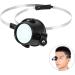 15X Headband Magnifier with LED Light Eye Mask Magnifying Glasses Jewelers Loupe Lens Head-Mounted Eye Loupe Monocular Magnifier for Reading Watch Repair Hobbies Watchmakers - Buy Online on GoSupps.com