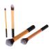 TRIXES Set of 4 Soft Makeup Brushes in Hanging Bag - Perfect for Foundation & Powder | International Shipping Available - Buy Online on GoSupps.com