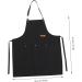 Ipetboom Barber Apron Kitchen Apron Mens Apron Serving Apron Polyester Apron Grill Aprons for Gardener Pocket Apron Overalls for Men Cafe Aprons Fabric Women's Kitchen Supplies Milk Tea - Buy Online on GoSupps.com