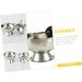 Angoily High Impact Shell Shaving Cup - Rustproof Steel Shaving Bowl for Men | Reusable & Ideal Gift for Households - Buy Online on GoSupps.com