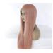 BGHJUE N Pink Long Straight Synthetic Wig with Side Fringe - High Density Glueless 50% Human Hair Wigs for Women - Buy Online on GoSupps.com