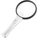 Portable Magnifier Dual HD Lens 3X 6X Amplification 2 LED Lamp Handheld Reading Magnifier 90mm Magnifier Full of Stars