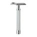 M HLE Chrome Silvertip Fibre Safety Razor Shaving Set | Open Comb | International Shipping - Buy Online on GoSupps.com