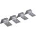 Stainless Steel Aquarium Glass Cover Support - 4 pcs, Anti-Slip, Universal Lid Clips 8mm - Buy Online on GoSupps.com