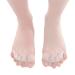 Premium 4x Silicone Toe Separator Pads | Hammer Toe & Hallux Valgus Relief | Comfortable Claw Toe Support - International Shipping Available - Buy Online on GoSupps.com