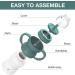Wee me Toddler Cups Baby Sippy Cups 6-12 Months | Straw Sippy Cups 2 Pack - Dark Green - Buy Online on GoSupps.com