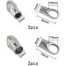 UNICRAFTALE 304 Stainless Steel Cord Ends - 4pc Set for Leather Cord Bracelets - Buy Online on GoSupps.com