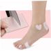 UKCOCO 50 Sheets Flannel Footsticker Shoe Pads Corn Cushions Glass Milk Bottle Forefoot Pads Feet Callus Pads Breathable Foot Pads Metatarsal Pads of Foot of Feet Care Pink Insole - Buy Online on GoSupps.com