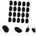 Gleavi 20 Pair Myopia Frame Nose Pads - Thin Silicone Ear Pads for Glasses Repair & Gentle Protection - Air Pillow Gel Sunglasses Tools - Buy Online on GoSupps.com