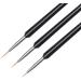 Nuoshen Miniature Nail Art Brushes Set for Fine Detailing and DIY Nail Art - Buy Online on GoSupps.com