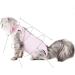 PopetPop Recovery Suit for Cats & Dogs | Sterilization Care Wipe & Healing Licking Suit | 28cm Pink - Ideal for Post-Op Recovery & Weaning - Buy Online on GoSupps.com
