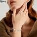Cigmag Magnetic Bracelet for Women | Titanium Steel Ultra Strength Magnet | Adjustable Tool & Gift Box | Silver Love Bracelet & Fishtail Ring - Buy Online on GoSupps.com