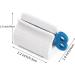 Toothpaste Squeezer 3-Pack | Roll Tube Dispenser for Bathroom | Plastic Toothpaste & Hand Cream Crushers in Red Blue & Green - Buy Online on GoSupps.com