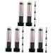 minkissy 18 Pcs Lip Brush Lip Balm Applicator Makeup Brush Lip Gloss Applicator Lipstick Applicator Lip Applicators Lipstick Brush Applicator Small Brush Miss Portable Wooden Handle 10.00X1.50X1.40CMx3pcs Blackx3pcs