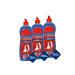 Somat rinse aid 3-pack with extra-dry effect for unbeatable shine on glasses & dishes (3x 750ml) 750 ml (3-pack)