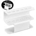 Shop Solustre White Acrylic Eyelash Extension Tweezers Display Stand - Durable Storage Holder for Precision Tools - Buy Online on GoSupps.com