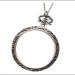 Neck Necklace Magnifier Pendant Necklace Necklace Long Chain Magnifier Optical Glass Lenses Warm as Ever