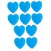 GLEAVI Glasses Portable Eyeglass Holder Small Heart Shaped Eyeglass Accessories Silica Gel For Children 5 Pairs Eyeglass Ear Hooks