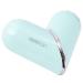 Homsfou box box with colored contact lens lens holder case holder case container heart -shaped lens tank lens container Easy colored contact lenses glasses case plastic green 9.5x3cm