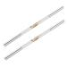 Beavorty 2pcs Double-headed Waterproof Eyebrow Pencil Waterproof Brow Pencil Eyebrow Makeup Pen To Rotate 1 count (Pack of 1) Assorted Color